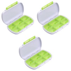 Fullicon 護立康 防潮6格藥盒, 3個