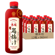 御禾坊 京釀烏梅汁, 960ml, 12瓶