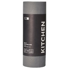 MOTHER-K LIFE 居家拋棄式洗碗布, 1捲, 60張, 灰色