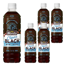 Asahi 朝日 Wonda 黑咖啡飲料, 500ml, 5個