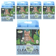 ECO Clean 1.5mm極細豆腐貓砂, 原味, 7L, 6袋