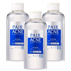 LION 獅王 PAIR 沛醫亞 皮脂調理化妝水，淨痘抗菌，深層滋養保濕, 160ml, 3瓶