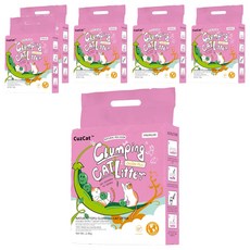 卡滋貓 CuzCat 豆腐砂 沸石除臭抗敏 6包 無香 2.4kg 天然豆腐砂 低粉塵 可沖馬桶