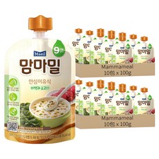 Maeil Mammameal 寶寶粥 牛肉海帶芽口味 100g, 20包