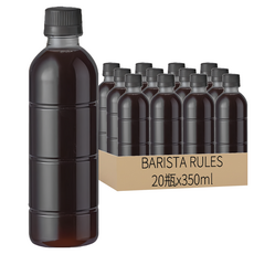 BARISTAR RULES 無標籤美式咖啡, 350ml, 20瓶