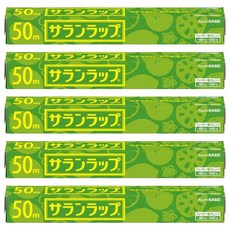 AsahiKASEI 旭化成保鮮膜 (30cm x 50m) 日本進口 食品級 冷凍 微波適用, 5盒
