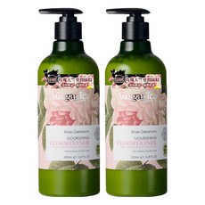 Ausganica 玫瑰天竺葵保濕潤絲精, 500ml, 2瓶