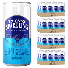 Tamsaa 原味氣泡水, 190ml, 120罐