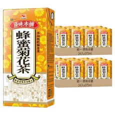 統一 原味本舖 蜂蜜菊花茶 375ml, 48入