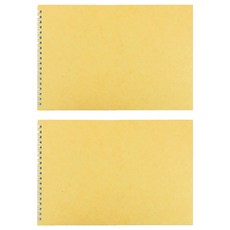 珠友文化 18K雙圈繪圖本 40張 NQ-63305-02 26 x 17.7 x 1cm, 2本, 牛皮