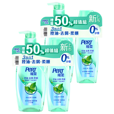 PeRT 飛柔 控油去屑洗髮露組 600g + 400g, 1kg, 2件