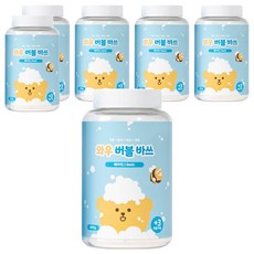 Aguard 泡泡入浴粉 經典無香, 6罐, 400g