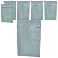 ABEL 力大牌 多用途皮革板夾 A5, 綠色, 6個