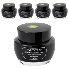 TACCIA 鋼筆墨水 WD40-13 TFPI13 40ml, 鶯, 5罐