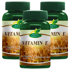 Mega Max Nutrition Life 維他命E軟膠囊, 90顆, 3罐