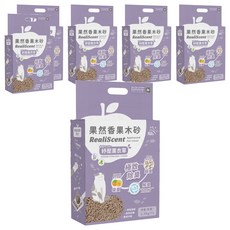 REAL POWER 瑞威 果然香果木砂, 6包, 2.5kg, 紓壓薰衣草