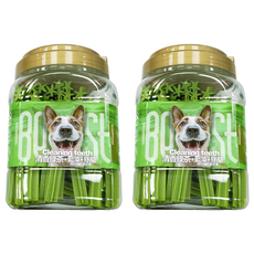 倍思特 多效機能 800g 寵物潔牙骨, 綠茶 + 藍藻 + 絲蘭, 2罐