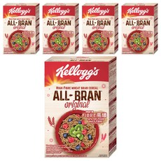 家樂氏 ALL-BRAN 高纖麥麩早餐穀物, 含54%膳食纖維, 315g, 5盒