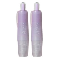 oval 歐文 書桌系列 按鍵替換修正帶 QSR-506, 書桌紫, 2組