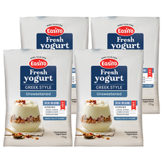 EasiYo 希臘式 優格粉 原味, 紐西蘭原裝進口, 含百億乳酸菌, 170g, 1包, 4包