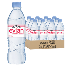 evian 依雲 礦泉水, 500ml, 24瓶