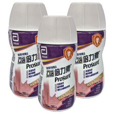 亞培 倍力素 癌症專用營養品 莓果口味，助力治療 提升食慾 即開即飲, 220ml, 3瓶