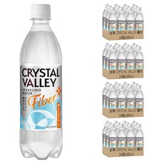 金車 CRYSTAL VALLEY 礦沛 PLUS+纖維氣泡水, 585ml, 96瓶