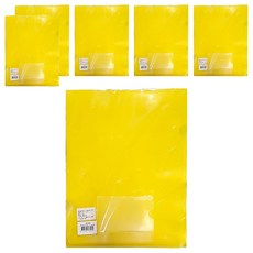L夾 + 名片袋12入 黃色, 6包