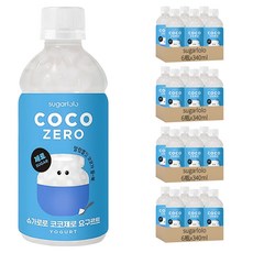 sugarlolo 椰果飲料 優格風味,24瓶,340ml,無糖低卡，健康美味