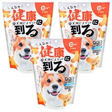 Canary 健康到起士飛機造型消臭餅 狗狗零食 消臭餅 起司口味 全犬適用, 起司飛機, 180g, 3包