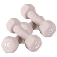 ALEAF 仙人掌潛水布啞鈴, 4個, 1.5kg
