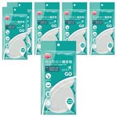 巧巧 無染壓縮巾組合包, 4個, 6組