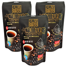 AWAStea 阿華師 六味黑豆茶, 15g, 12入, 3袋