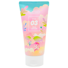 PINKY TONKY 兒童臉部潤膚露, 積雪草提取物 鎮定舒緩肌膚, 保濕滋潤, 清爽不黏膩, 11歲以上適用, 150ml, 1條