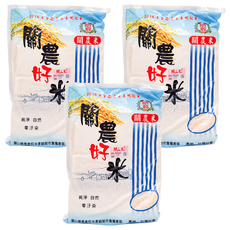 關山農會好米 - 台東關山農會出產 粒粒飽滿 口感Q彈 真空包裝保鮮, CNS二等, 3.4kg, 3包