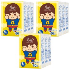 春風 小超人旅行包衛生紙, 60張, 3包, 3袋