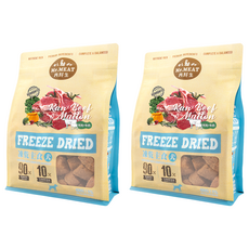 Mr.MEAT 肉鮮生 全齡犬凍乾主食 90%新鮮生肉+10%超級食物, 羊肉 + 牛肉, 400g, 2包