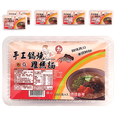 鷹馬牌 鍋燒雞絲麵 肉燥風味 4入, 220g, 6盒
