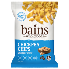 bains wholefoods 鷹嘴豆零食脆片 原味, 100g, 1包