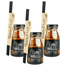 John's Blend 香氛擴香瓶 青檸羅勒香 140mL, 3件