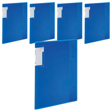 KOKUYO 國譽 NOViTA 收納資料夾 40頁, 藍色, 5本