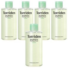 Torriden 積雪草舒緩去角質化妝水, 250ml, 5個