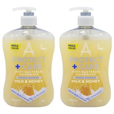 Astonish 牛乳蜂蜜洗手液, 2個, 600ml