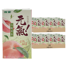 波蜜 元氣白桃煎茶, 48瓶, 300ml