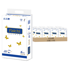 百吉牌 抽取式衛生紙, 6包, 16組