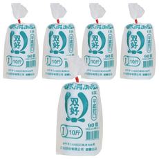 DOUBLE GOOD 双好 環保清潔袋 藍色 10斤, 5捲, 15L