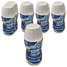 Abbott 亞培 Ensure 安素 隨身瓶HMB升級配方 香草減甜口味, 220ml, 6瓶