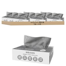 BangJiaShi 幫家適 廚房抽取式超細纖維強吸水抹布, 20張, 9盒