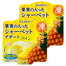 BOURBON 北日本 冰沙果凍, 130g, 2盒
