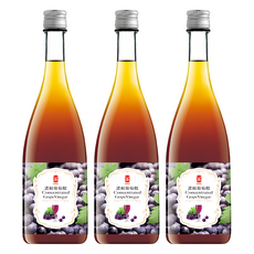 e.Ben 濃縮葡萄醋 玻璃瓶精裝盒 500ml, 3瓶